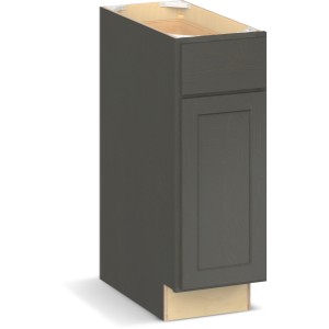 RELIABILT Parkstone II Base Cabinet, Slate Stained, 12" W, 1 Door 1 Drawer, Fully Assembled - 641049 | Lowe's Pro Supply